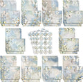 TaoBary 160 Pcs Stationery Paper Set 50 Double Sided Stationery Papers by TaoBary