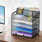 Marbrasse 5 Tier Paper Organizer - Image 2