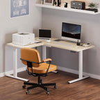 FLEXISPOT L Shaped Standing Desk, 63 x 47 Inch Electric Height Adjustable - Image 2