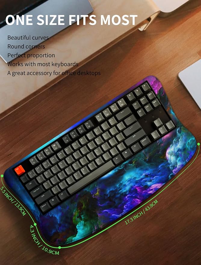 KUOSGM Ergonomic Wave Wrist Rest - Image 6