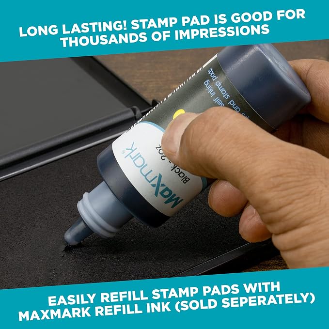 MaxMark Large Green Stamp Pad - Image 4