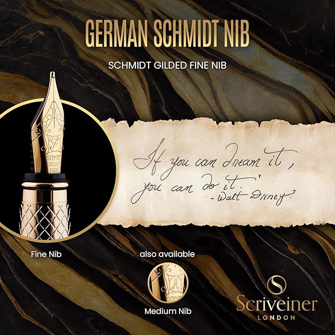 Scriveiner Luxury Fountain Pen - Image 5