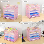 Marbrasse 5-Tier Letter Tray Paper Organizer - Image 7