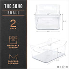 BINO | Plastic Storage Bins, Small - Image 2