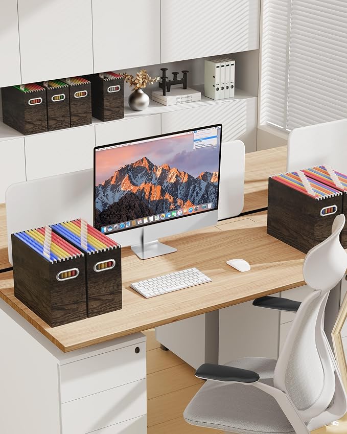 Oterri Cardboard File Organizer Box - Image 5