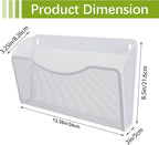 EasyPAG Single Pocket Wall File Organizer, Mesh Hanging File Folder Organizer - Image 8