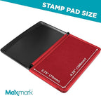 MaxMark Large Red Stamp Pad - Image 3