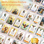 Emotion Cards for Kids – 50 Laminated Feelings & Calm-Down Cards for Classroom - Image 5