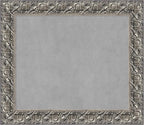 Amanti Art Silver Framed Magnetic Board 26x30 Medium Vision Board by AmantiArt