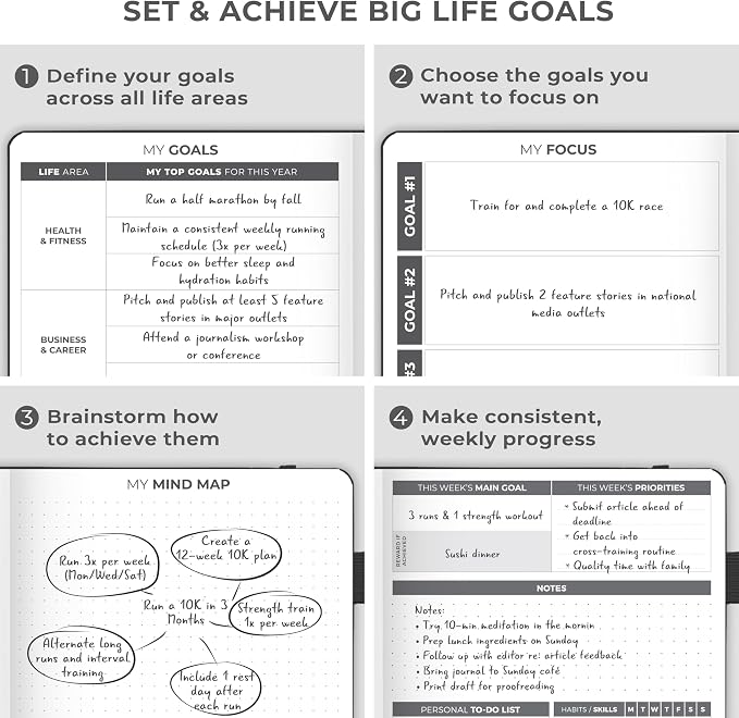 Clever Fox Dated Planner 2026-2027 – Weekly Life Planner Notebook - Image 8