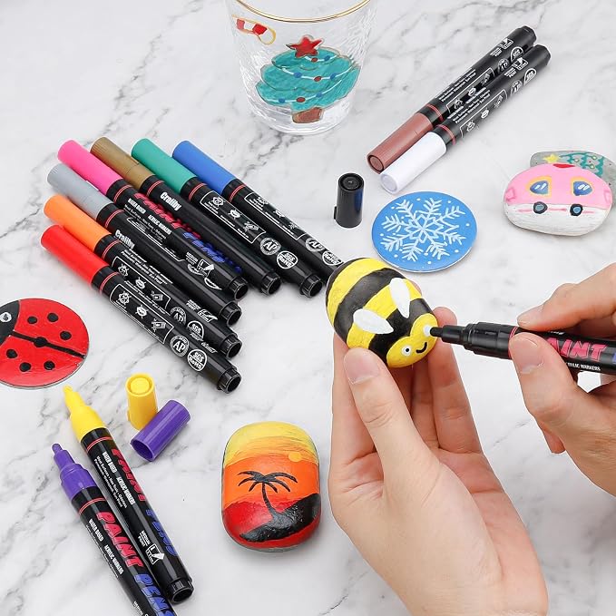 Craiiby Brown Paint Pens Paint Markers - Image 7