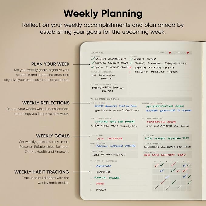 Dated, 2026 Planner, 8.5" x 11" - Image 4