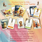 Emotion Cards for Kids – 50 Laminated Feelings & Calm-Down Cards for Classroom - Image 9