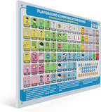Outdoor Rated Plastic School Playground Communication Board by SmartySymbolsCommunication