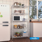 Guan River 5-Shelf Adjustable Metal Shelf Wire Shelving Unit Storage Rack - Image 7