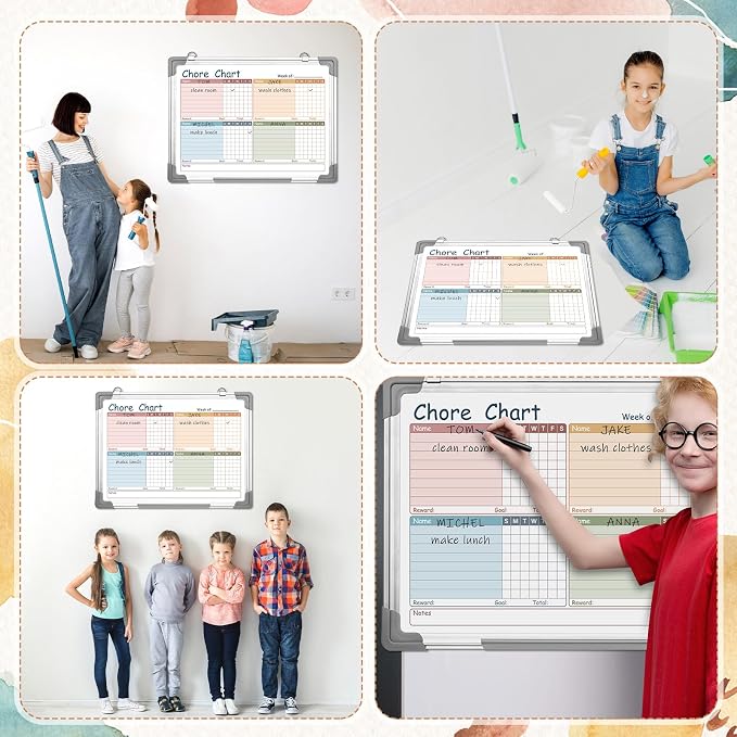 Lincia Magnetic Dry Erase Chore Chart Board - Image 6