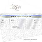 Custom Gift Certificates Cards - Image 3