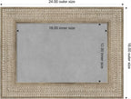 Amanti Art Silver Framed Magnetic Board 18x24 Small Vision Board - Image 4