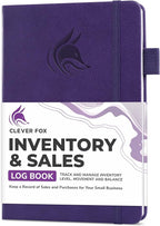 Clever Fox Inventory & Sales Log Book by CleverFox