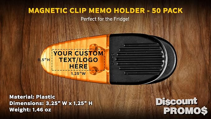 50 Magnetic Memo Holders Set - Image 4