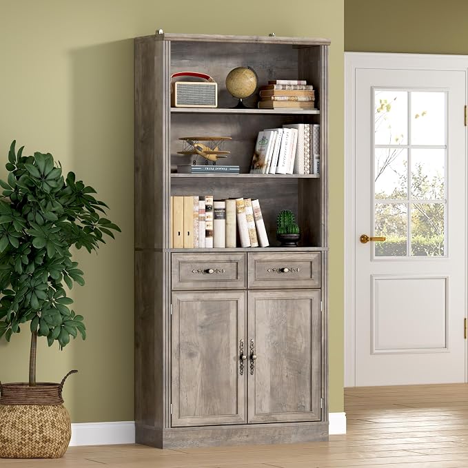 BORNOON 71.4" Tall Bookshelf by BORNOON