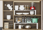 Jojocross Expandable Adjustable Stackable Kitchen Organizer, Spice Rack - Image 6