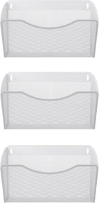 EasyPAG 3 Single Pocket Wall File Organizer, Mesh Hanging File Folder Organizer - Image 3