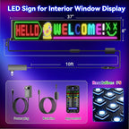 Large Programmable LED Sign, P5 Resolution Indoor Store LED Sign, - Image 3