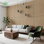 AUTORIFIC Wood Veneer Sound Panels, 10 Pack 47.2”x23.6” Wall Panels, Decorative - Image 6