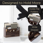 BLU MONACO | Wooden Mail Organizer - Image 4