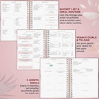 PLANBERRY Large Hourly Schedule Planner Premium – Undated Organizer - Image 5