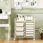 GOFLAME 9-Drawer Rolling Storage Cart, Mobile Utility Cart - Image 2