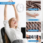 Lofty Aim Memory Foam Lumbar Support Cushion Relieves Lower Back Pain - Image 5