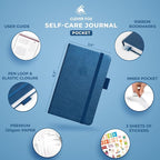 Clever Fox Self-Care Journal Pocket – Daily Reflection Notebook – Mental Health - Image 5