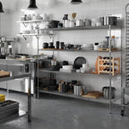 Regal Altair 24" Deep x 72" Wide x 64" Height Wire Shelving Kit | 4-Tier | NSF - Image 5