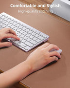 Leather Desk Pad Protector, Desk Mat, Large Mouse Pad, Non-Slip Desk Pad - Image 3