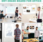 H-Qprobd Large Dry Erase White Board 4' x 3' Magnetic Whiteboard 48"x36" - Image 6