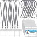 Marspark 50 Sets Clear Name Tags by Marspark