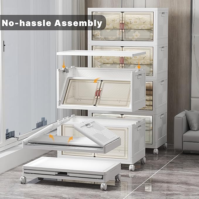 UAMFURI Extra Large Stackable Storage Bins - Image 2