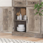 BORNOON 71.4" Tall Bookshelf - Image 7