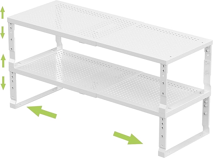 Jojocross Expandable Adjustable Stackable Kitchen Organizer, Spice Rack by JOJOCROSSHIGHQUALITYLIFE