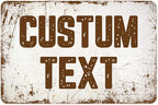 Custom Sign, Custom Street Sign, 11 Font Colors, 13 Font Styles, 4 Hole Options by MySignCenter