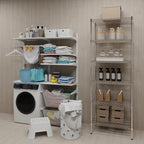 Regal Altair 18" Deep x 30" Wide x 74" Height Wire Shelving Kit | 6-Tier | NSF - Image 2