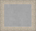 Amanti Art Silver Framed Magnetic Board 27x31 Medium Vision Board by AmantiArt