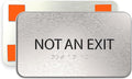 Not An Exit Sign for Business by ADASigns