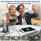 800W USB C Fast Charger Block, Dual PD3.1 140W 10 Port USB Charging Station - Image 4