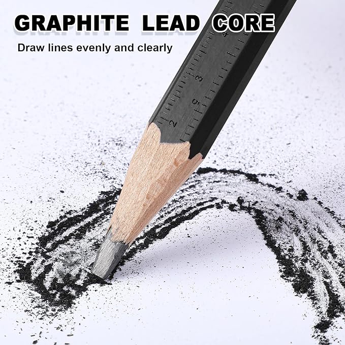 Honoson 200 Pcs Flat Construction Pencils - Image 5