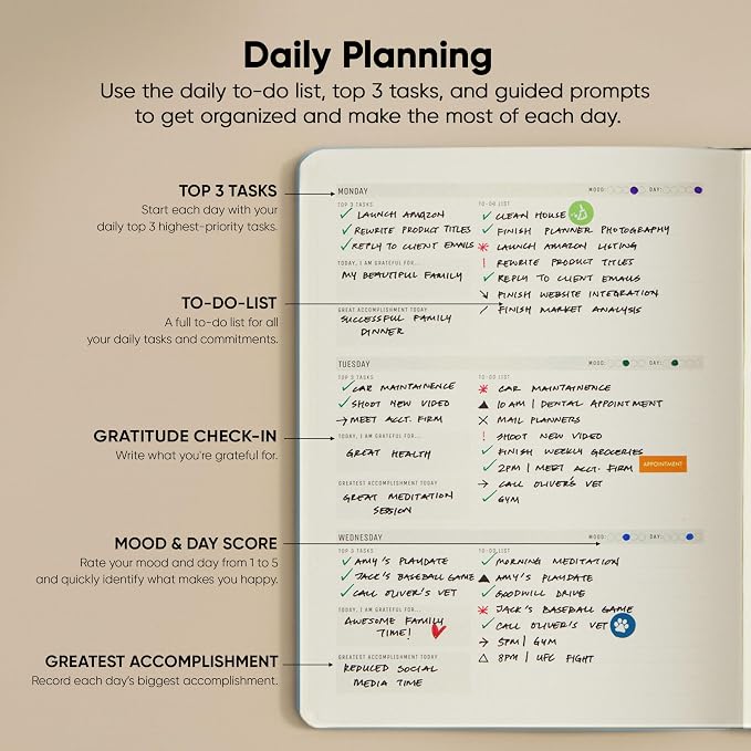 Undated, 2026 Planner, 8.5" x 11" - Image 3