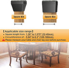 CHWM Square Chair Leg Protectors - Image 2