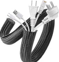 AGPTEK Cable Sleeve Cover, 10ft by AGPTEK